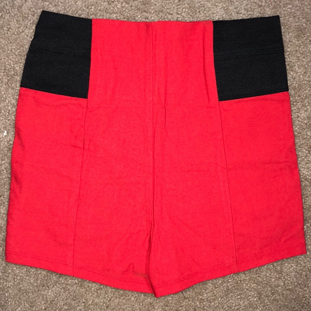 NWT‼️ Dark Coral High-Waist Shorts
